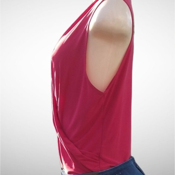 Red Crossover Bodysuit 3X - Picture 4 of 5